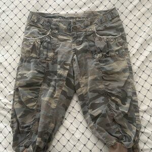 Ellemenno Camouflage Cargo Trousers